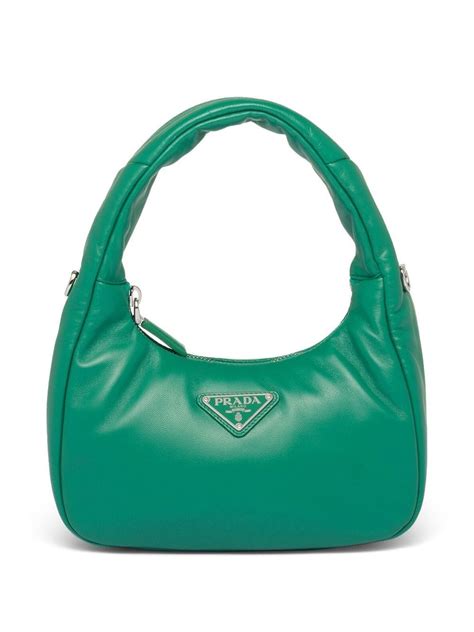 borse prada blu logo a spalla|Prada Borsa a Spalla Con Logo .